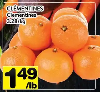 Supermarché PA CLÉMENTINES | Clementines offer
