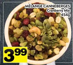 Supermarché PA MÉLANGE CANNEBERGES | Cranberry Mix offer