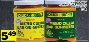 Supermarché PA SALADE DE CHOU MOUTARDE CHUCK HUGHES | MUSTARD COLESLAW offer