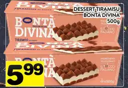 Supermarché PA DESSERT TIRAMISU BONTÀ DIVINA offer