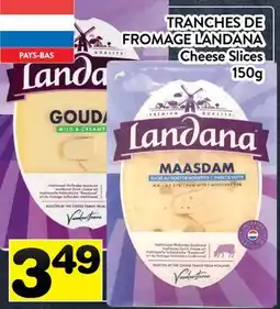 Supermarché PA TRANCHES DE FROMAGE LANDANA | LANDANA Cheese Slices offer