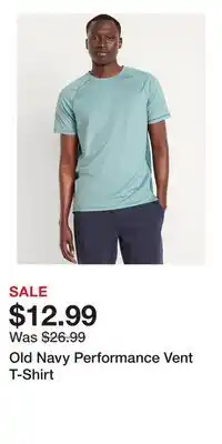 Old Navy Old Navy Performance Vent T-Shirt offer