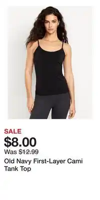 Old Navy Old Navy First-Layer Cami Tank Top offer