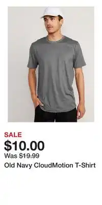 Old Navy Old Navy CloudMotion T-Shirt offer