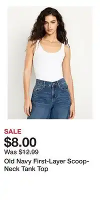 Old Navy Old Navy First-Layer Scoop-Neck Tank Top offer