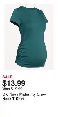 Old Navy Old Navy Maternity Crew Neck T-Shirt offer