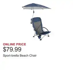 Costco Sport-brella Beach Chair offer