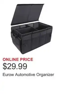 Costco Eurow Automotive Organizer offer