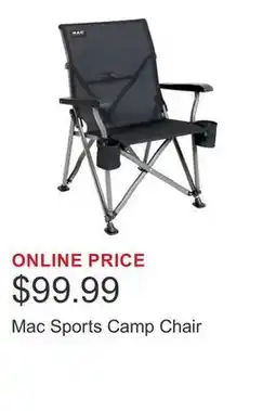 Costco Mac Sports Camp Chair offer
