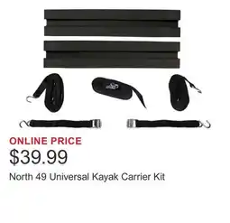 Costco North 49 Universal Kayak Carrier Kit offer