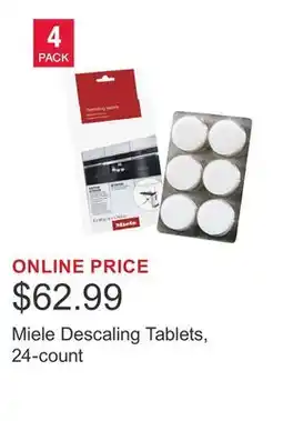 Costco Miele Descaling Tablets, 24-count offer