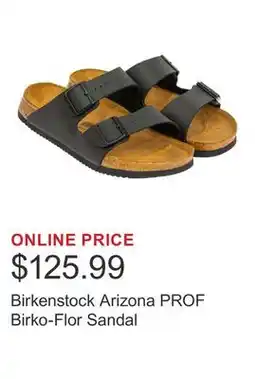 Costco Birkenstock Arizona PROF Birko-Flor Sandal offer