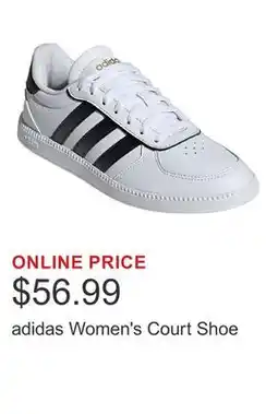 Costco adidas Women's Court Shoe offer