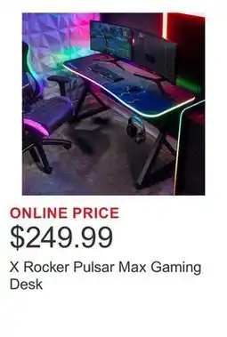 Costco X Rocker Pulsar Max Gaming Desk offer