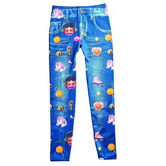 Giant Tiger Girl's Licensed Emoji Leggings - 7-16 (S-XL) offer