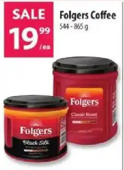 Co-op Folgers Coffee offer