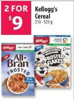 Co-op Kellogg's Cereal offer