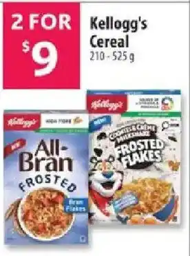Co-op Kellogg's Cereal offer