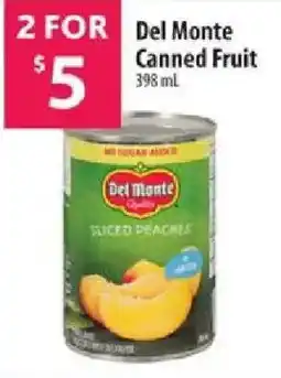 Co-op Del monte canned fruit offer