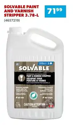 Co-op Home Solvable paint and varnish stripper offer