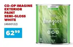 Co-op Home Co-op imagine exterior paint semi-gloss white offer