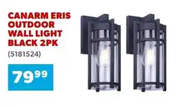 Co-op Home Canarm eris outdoor wall light black offer