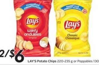 Sobeys Lay's potato chips offer