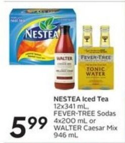 Sobeys Nestea iced tea offer