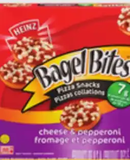 Giant Tiger Heinz bagel bites offer