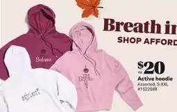 Giant Tiger Active hoodie offer