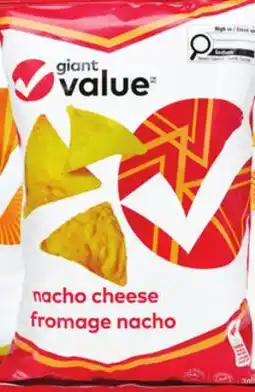 Giant Tiger Giant Value chips or snacks offer