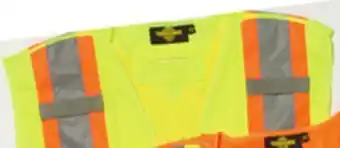Giant Tiger Hi-visibility 5 pocket vest offer