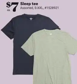 Giant Tiger Sleep tee offer
