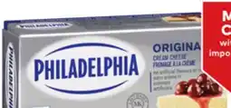 Giant Tiger Philadelphia cream cheese offer