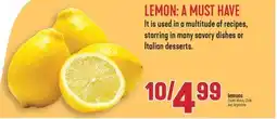 Marché Adonis Lemons offer