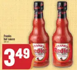 Marché Adonis FRANKS HOT SAUCE offer