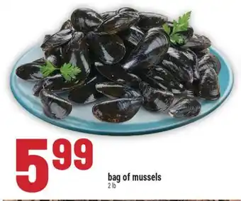 Marché Adonis Bag of mussels offer