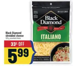 Marché Adonis Black Diamond shredded cheese offer