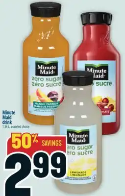 Marché Adonis Minute Maid drink offer