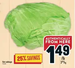 Marché Adonis Flat cabbage offer