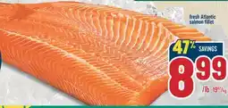 Marché Adonis Fresh Atlantic salmon fillet offer