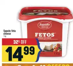 Marché Adonis Saputo feta cheese offer