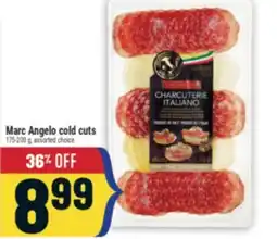 Marché Adonis Marc Angelo cold cuts offer