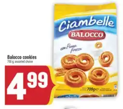 Marché Adonis Balocco cookies offer