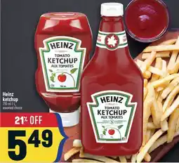 Marché Adonis HEINZ KETCHUP offer