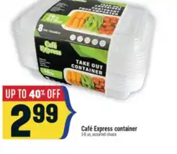 Marché Adonis Café Express container offer