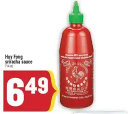 Marché Adonis Huy Fong sriracha sauce offer
