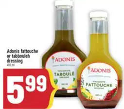 Marché Adonis Adonis fattouche or tabbouleh dressing offer