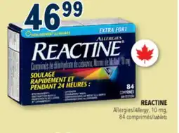 Familiprix REACTINE, Allergy, 10 mg, 84 tablets offer
