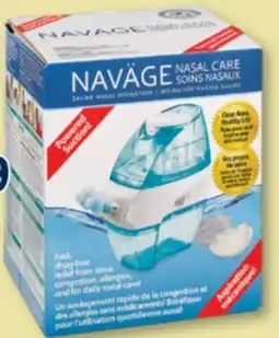 Familiprix NAVÄGE Nasal care, Nose cleaner and 20saline concentrate capsules offer